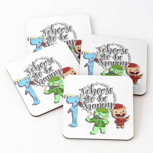 Item preview, Colourful and unique design of Flippy Lumpy and Toothy - Lovely designed and sold by ElPatron258366.