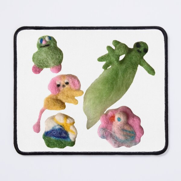 Item preview, super kawaii felt alien baby weird animals designed and sold by super_shimizu.