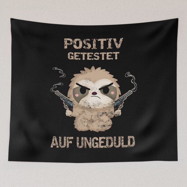 Item preview, Sloth - Tested positive for impatience designed and sold by Shirt-Designs.