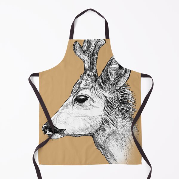 Item preview, Deer with brown background designed and sold by ZebritoArt.