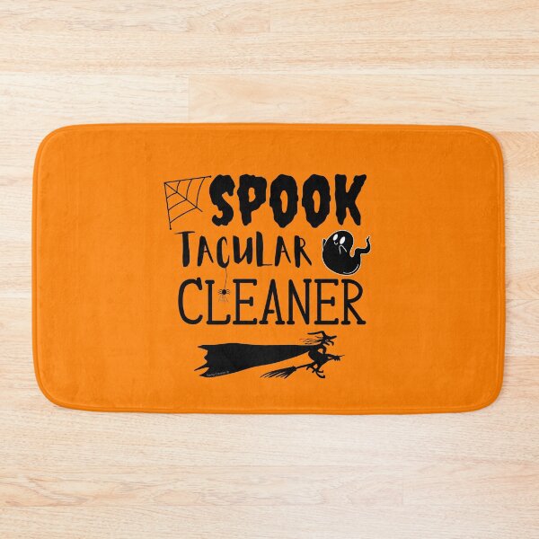 Item preview, Spooktacular Cleaner Halloween Witch Broom Cleaning Lady Fun designed and sold by SavvyCleaner.