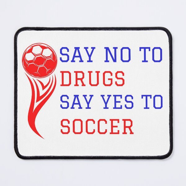Item preview, Say No To Drugs Say Yes To soccer football , design about drug free support week awareness ribbon gift for brother designed and sold by YLartist.