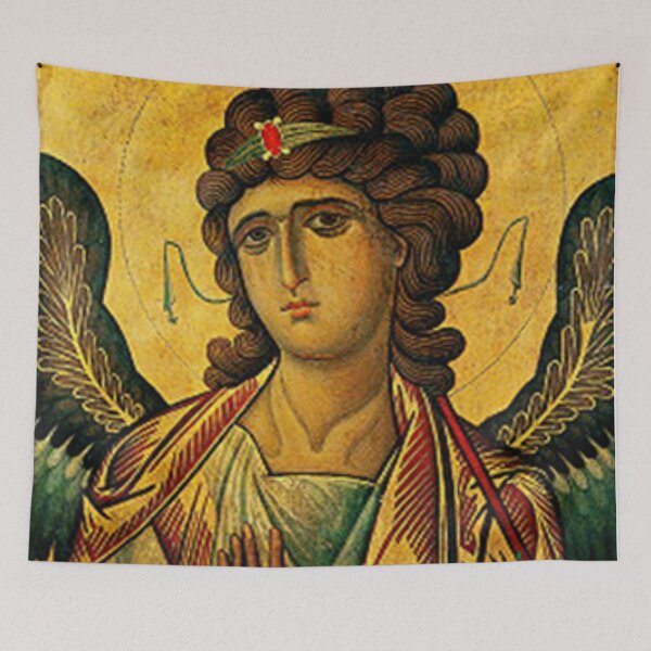 Artikelvorschau, Erzengel MIchael Icon aus der Hagia Sophia entworfen und verkauft von Angelkrs.