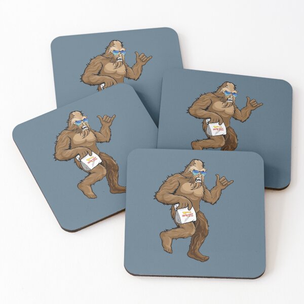 Item preview, Sasquatch with a Burger designed and sold by bjcoving.