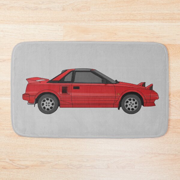 Item preview, Toyota MR2 MK1 red digital art designed and sold by Milanicole.