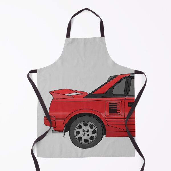 Item preview, Toyota MR2 MK1 red digital art designed and sold by Milanicole.