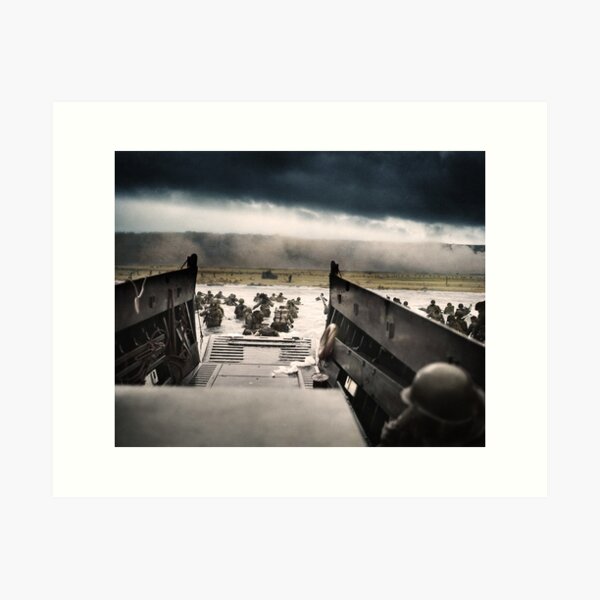 D-Day | Omaha Beach | 6th June, 1944 Art Print