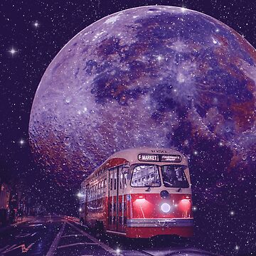 Artwork thumbnail, Train In Space by Elysian Vision