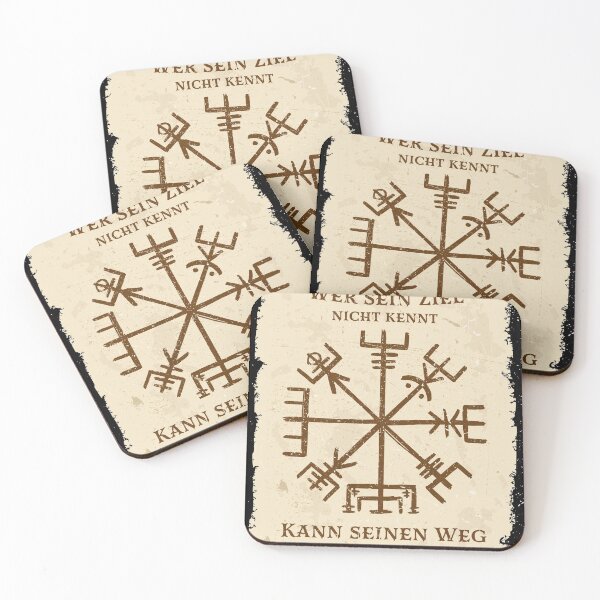 Item preview, Vegvisir - Vikings - Who does not know his destination, designed and sold by Shirt-Designs.