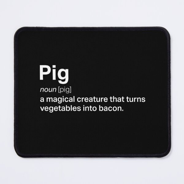 Item preview, Funny Pig Definition designed and sold by DeadRight.