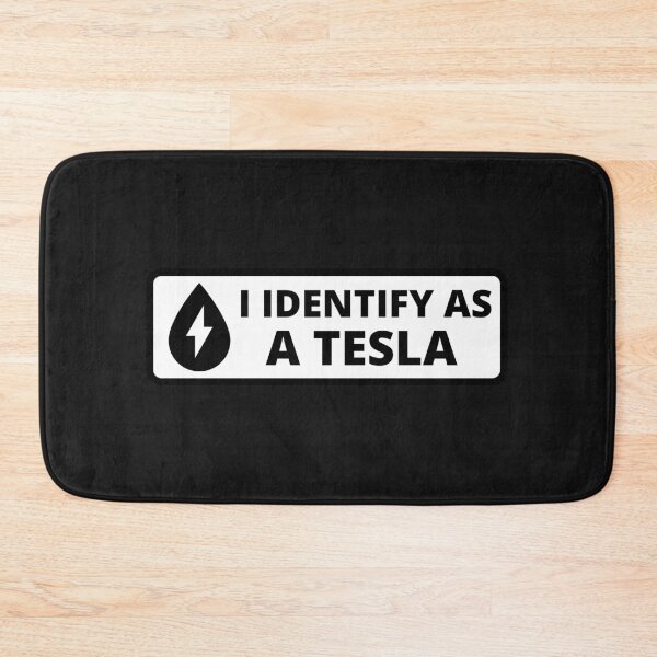 Item preview, I identify as a tesla designed and sold by SmartTShirtTime.