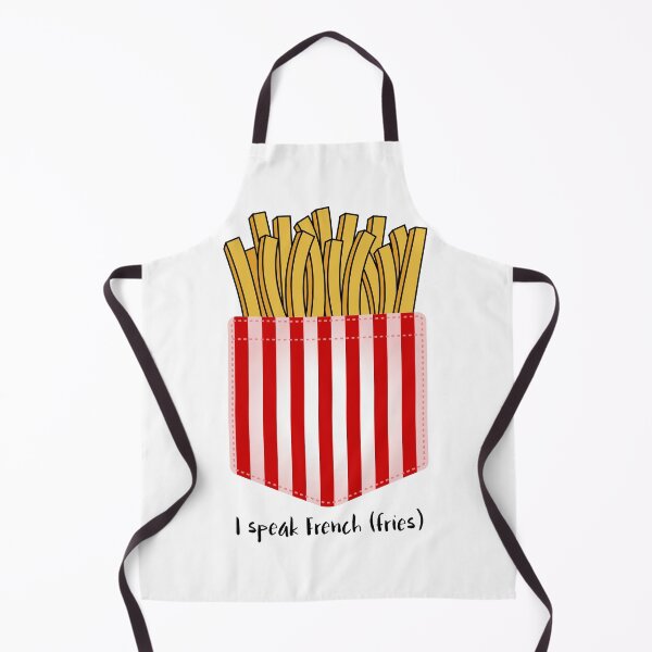 Aperçu de l'œuvre je parle frites créée et vendue par alucardstore.