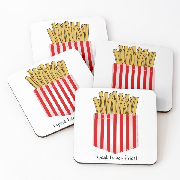 Item preview, I speak French fries  designed and sold by alucardstore.