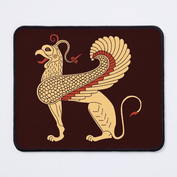Item preview, Ancient Greek Mythological Beast Griffin designed and sold by Happy Puppy Print On Demand.
