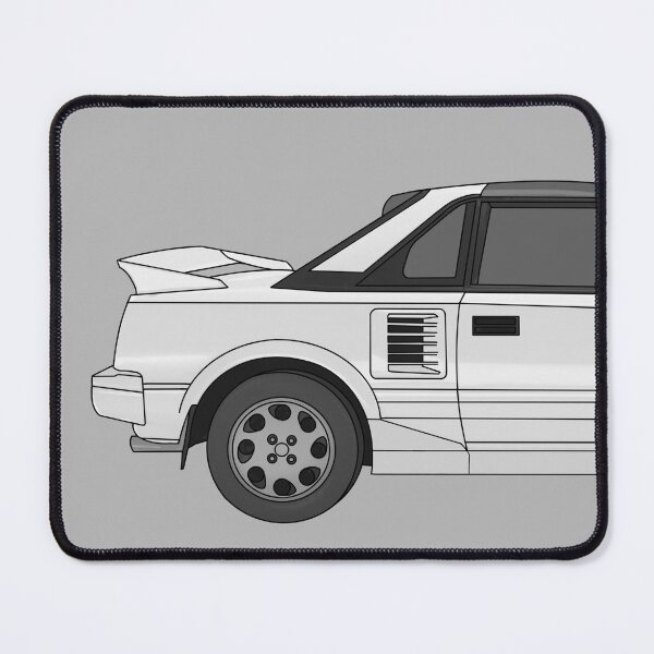 Item preview, Toyota MR2 MK1 white digital art designed and sold by Milanicole.