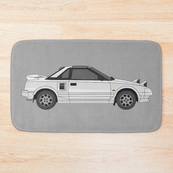 Item preview, Toyota MR2 MK1 white digital art designed and sold by Milanicole.