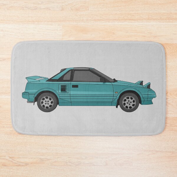 Item preview, Toyota MR2 MK1 blue digital art designed and sold by Milanicole.