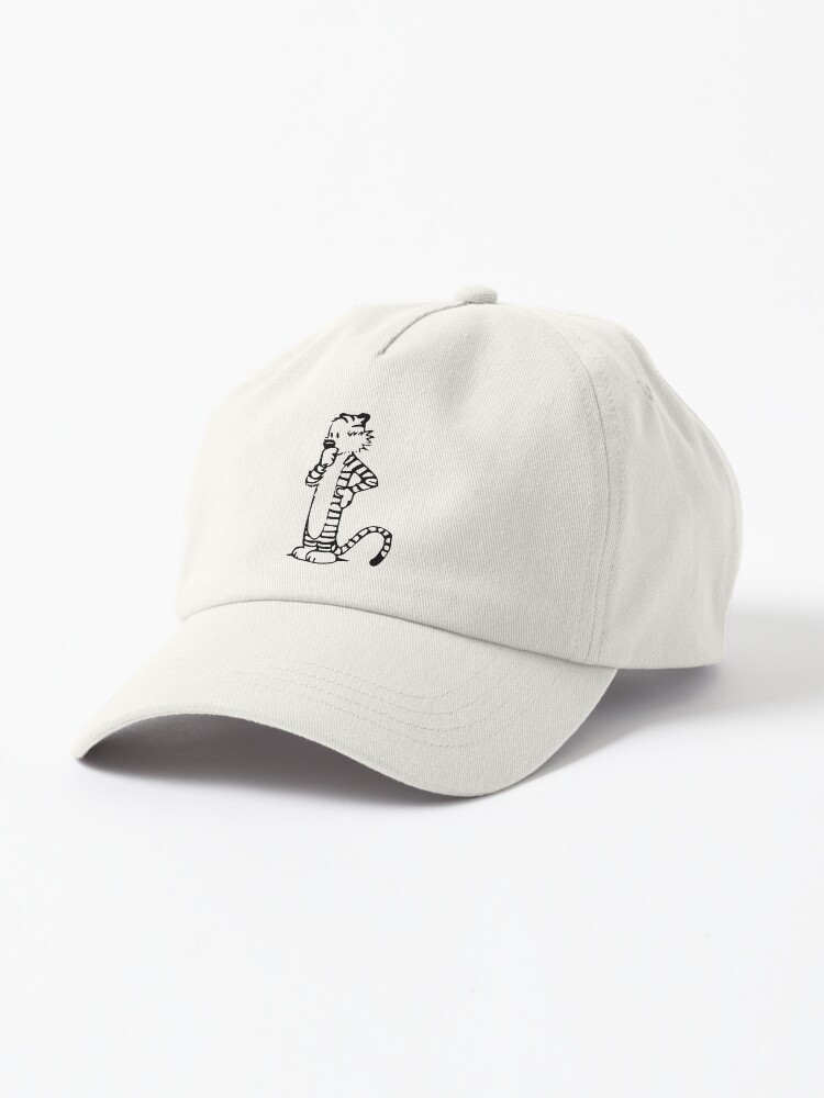 Thumbnail 1 of 7, Cap, Calvin and Hobbes- Hobbes designed and sold by FlowDesigns.