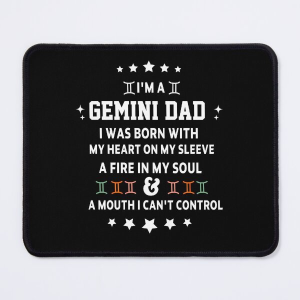 Item preview, Gemini dad Zodiac Sign gift omniscience  Birthday Gift, for dad funny sarcastic saying offended Horoscope Meme for Best Friend bf gf designed and sold by joygift369.