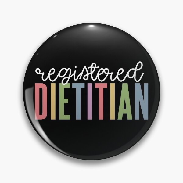 Dietitian 1.25 Badge Pins | 4 Pack