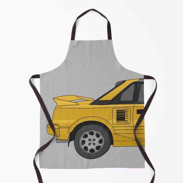 Item preview, Toyota MR2 MK1 yellow digital art designed and sold by Milanicole.