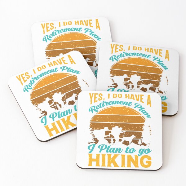 Item preview, Hiking retirement plan designed and sold by saladiin.