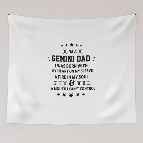 Item preview, Gemini dad Zodiac Sign gift omniscience  Birthday Gift, for dad funny sarcastic saying offended Horoscope Meme for Best Friend bf gf designed and sold by joygift369.