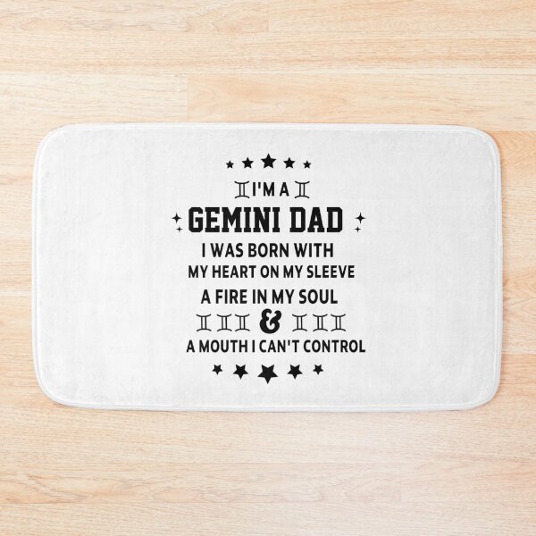 Item preview, Gemini dad Zodiac Sign gift omniscience  Birthday Gift, for dad funny sarcastic saying offended Horoscope Meme for Best Friend bf gf designed and sold by joygift369.