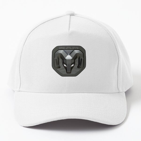 Ram Emblem/Badge Grey Baseball Cap