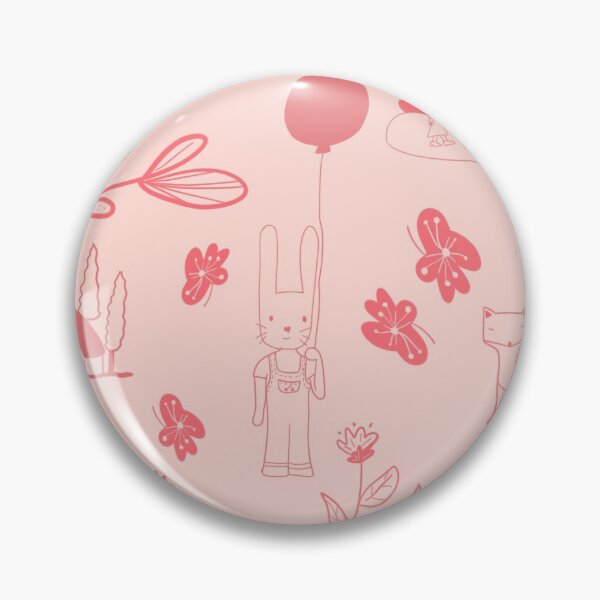 Item preview, Pink and red floral forest pattern designed and sold by Bosquecitoxcape.