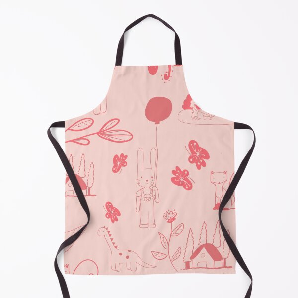 Item preview, Pink and red floral forest pattern designed and sold by Bosquecitoxcape.