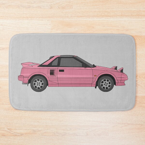 Item preview, Toyota MR2 MK1 pink digital art designed and sold by Milanicole.