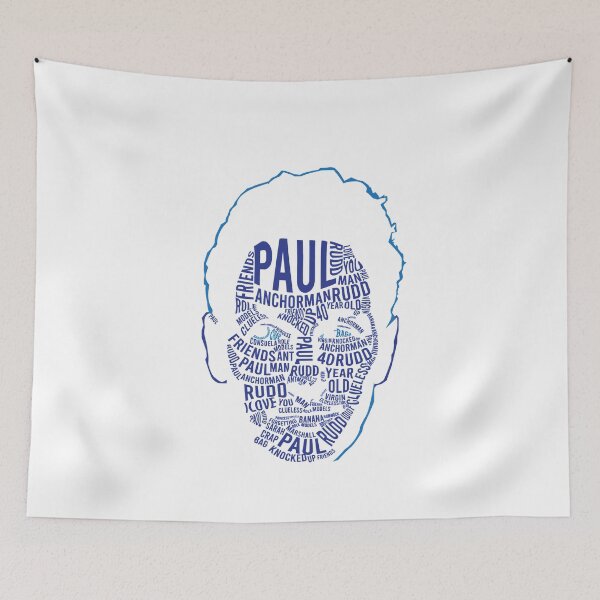 Item preview, Day Gift Paul Rudd Word Cloud Cute Gift designed and sold by ZackOKon.