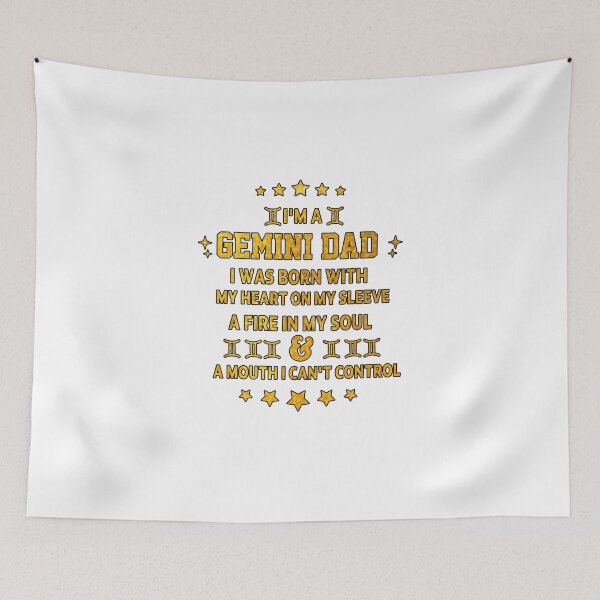 Item preview, gold  Gemini dad Zodiac Sign gift omniscience  Birthday Gift, for dad funny sarcastic saying offended Horoscope Meme for Best Friend bf gf designed and sold by joygift369.