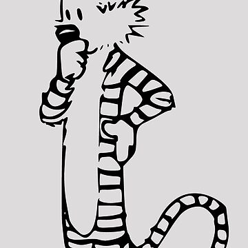 Artwork thumbnail, Calvin and Hobbes- Hobbes by FlowDesigns