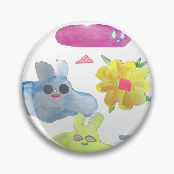Item preview, Abstract amoeba blob cute cartoon friends sailing through life designed and sold by super_shimizu.