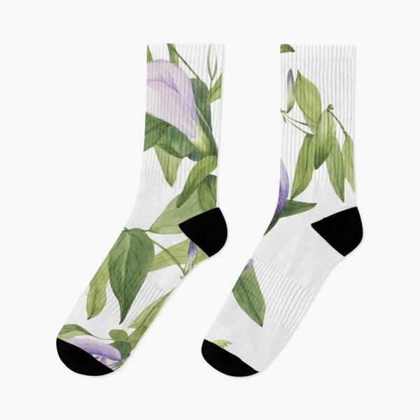Item preview, Purple Butterfly Pea Flowers Blossom designed and sold by JoyforU.