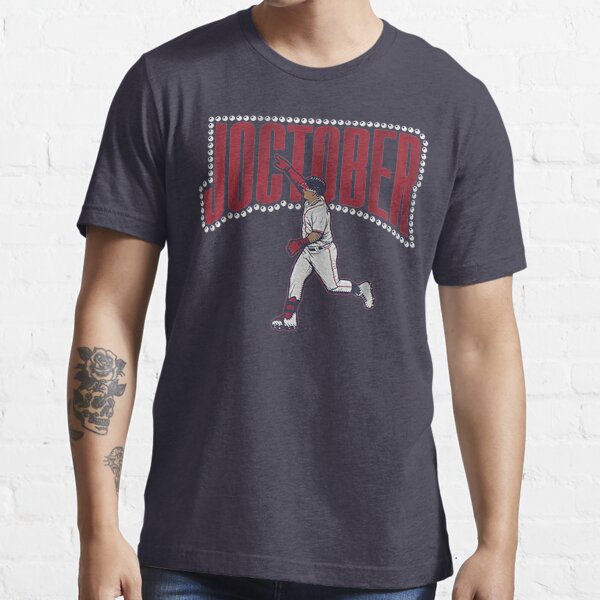 Men's Atlanta Braves Freddie Freeman Navy/Heathered Charcoal