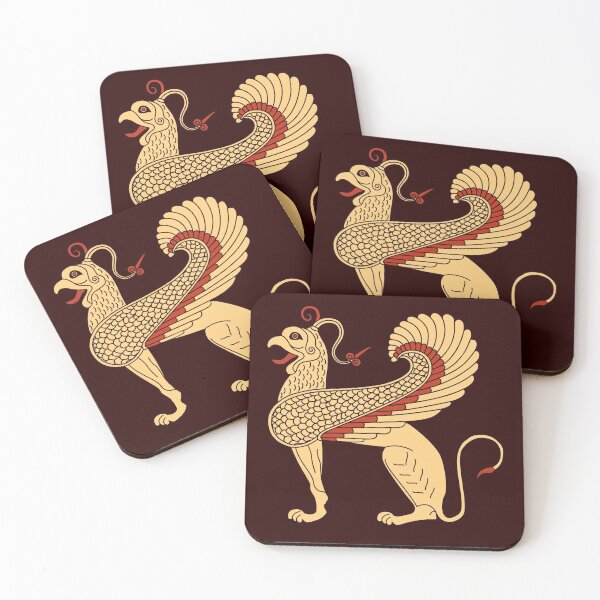Item preview, Ancient Greek Mythological Beast Griffin designed and sold by Happy Puppy Print On Demand.
