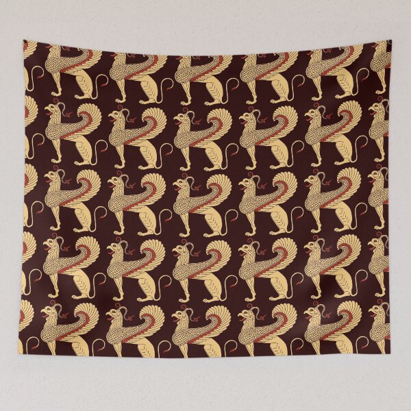 Item preview, Ancient Greek Mythological Beast Griffin designed and sold by Happy Puppy Print On Demand.