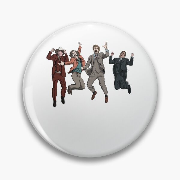 Item preview, Day Gifts Ron Burgundy Anchorman Crew Jumping Cute Gifts designed and sold by ZackOKon.