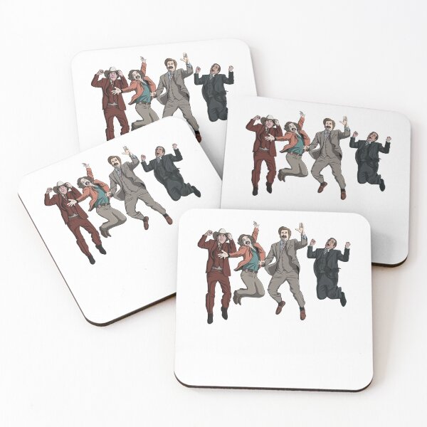 Item preview, Day Gifts Ron Burgundy Anchorman Crew Jumping Cute Gifts designed and sold by ZackOKon.