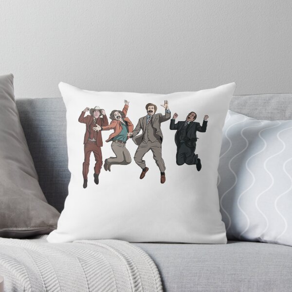 Item preview, Day Gifts Ron Burgundy Anchorman Crew Jumping Cute Gifts designed and sold by ZackOKon.