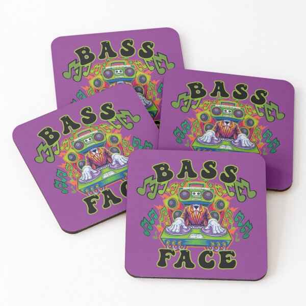 Item preview, Bass Face DJ Boom Box - Purple designed and sold by NoMatterLab.