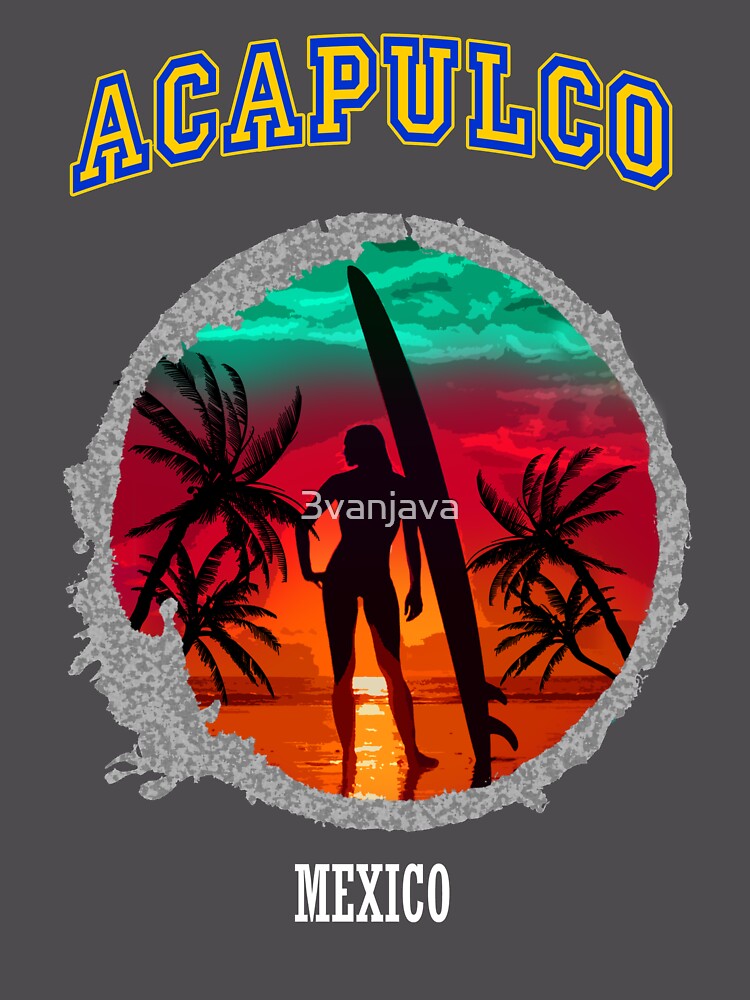 Thumbnail 6 of 6, Premium Oversized Sweatshirt, Acapulco  designed and sold by 3vanjava.