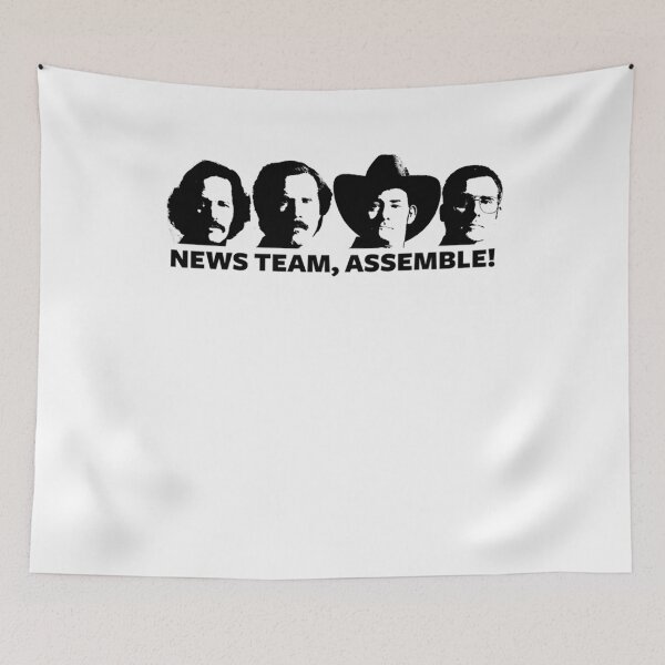 Item preview, Men Women Anchorman News Team Assemble Awesome For Music Fan designed and sold by ZackOKon.