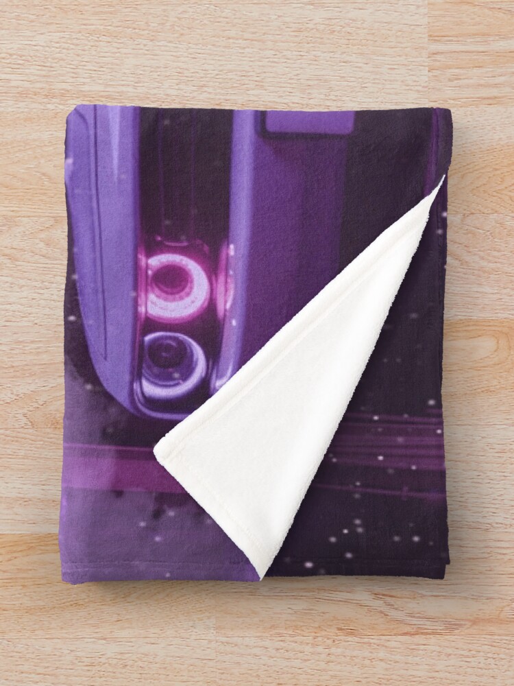 Thumbnail 3 of 6, Throw Blanket, Retrofuturism designed and sold by RiddhiShah.
