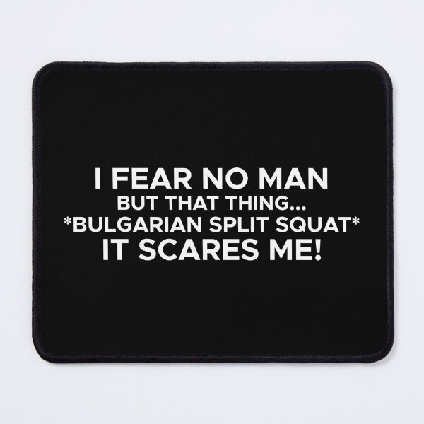 Item preview, Funny Bulgarian Split Squat Meme designed and sold by Printend _.