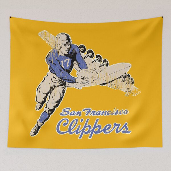 Item preview, San Francisco Clippers Vintage Defunct Football Team designed and sold by ourkid.