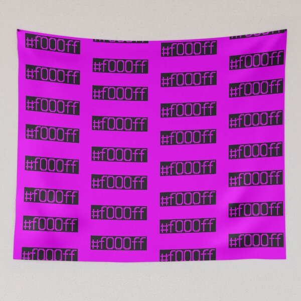 Item preview, My Favorite Color Is #f000ff designed and sold by rin3d .